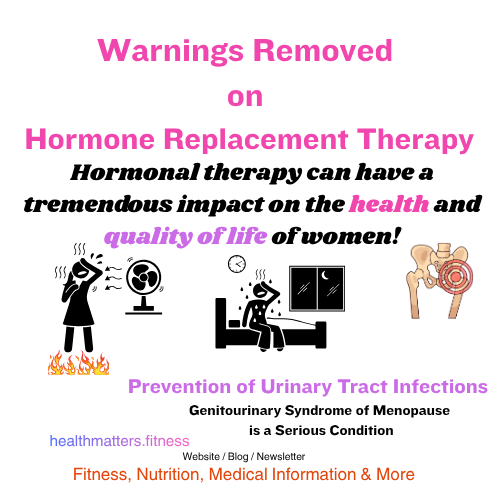 Warnings Removed on Hormone Replacement Therapy